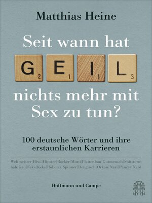 cover image of Seit wann hat "geil" nichts mehr mit Sex zu tun?